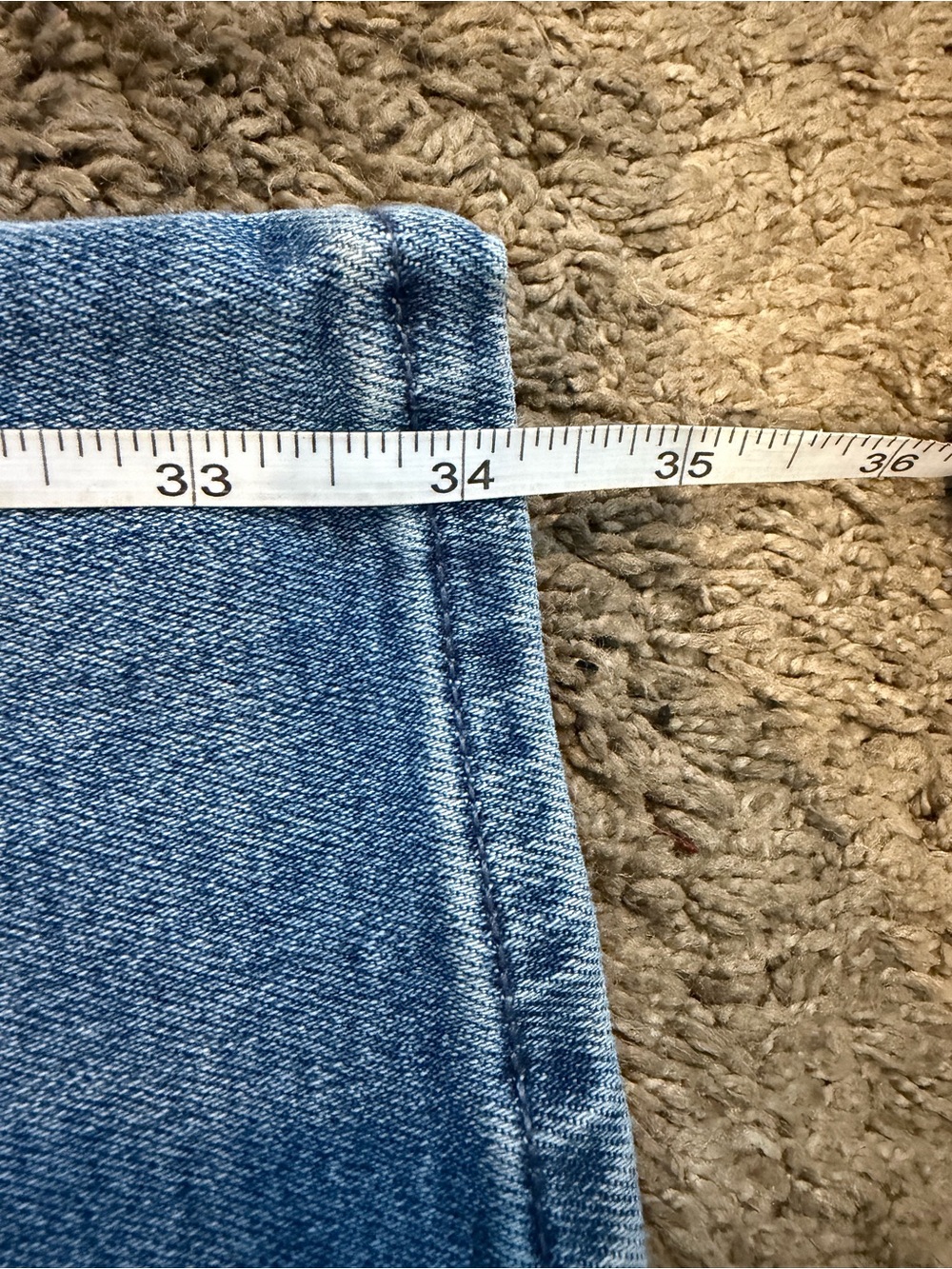 Quince Light Blue Cropped Straight Jeans - Picture 10 of 10